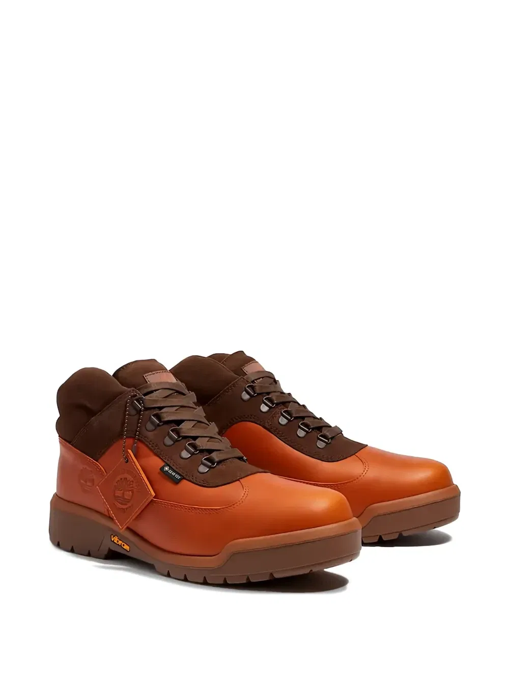 Ботинки средней высоты на шнуровке Timberland, коричневый — фото 2