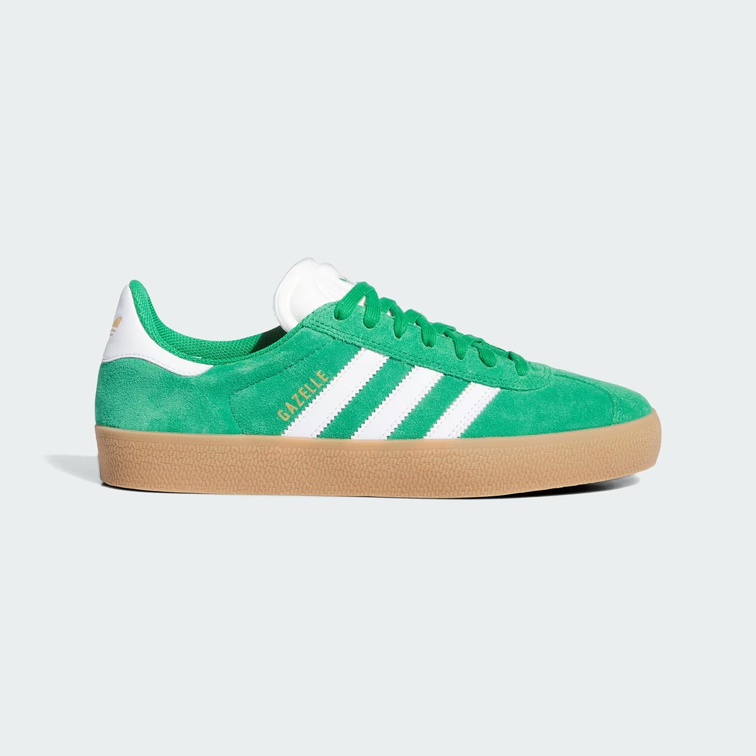 

Обувь Gazelle АДВ Adidas, цвет Green/Cloud White/Gold Metallic