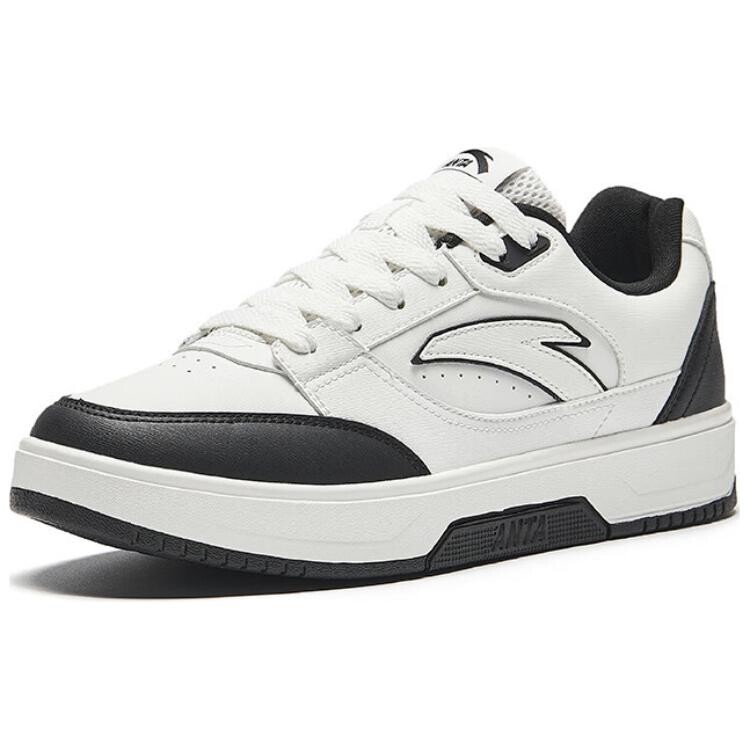 Кроссовки ANTA Skateboarding Shoes Men Low-top White/Black, белый/черный — фото 2
