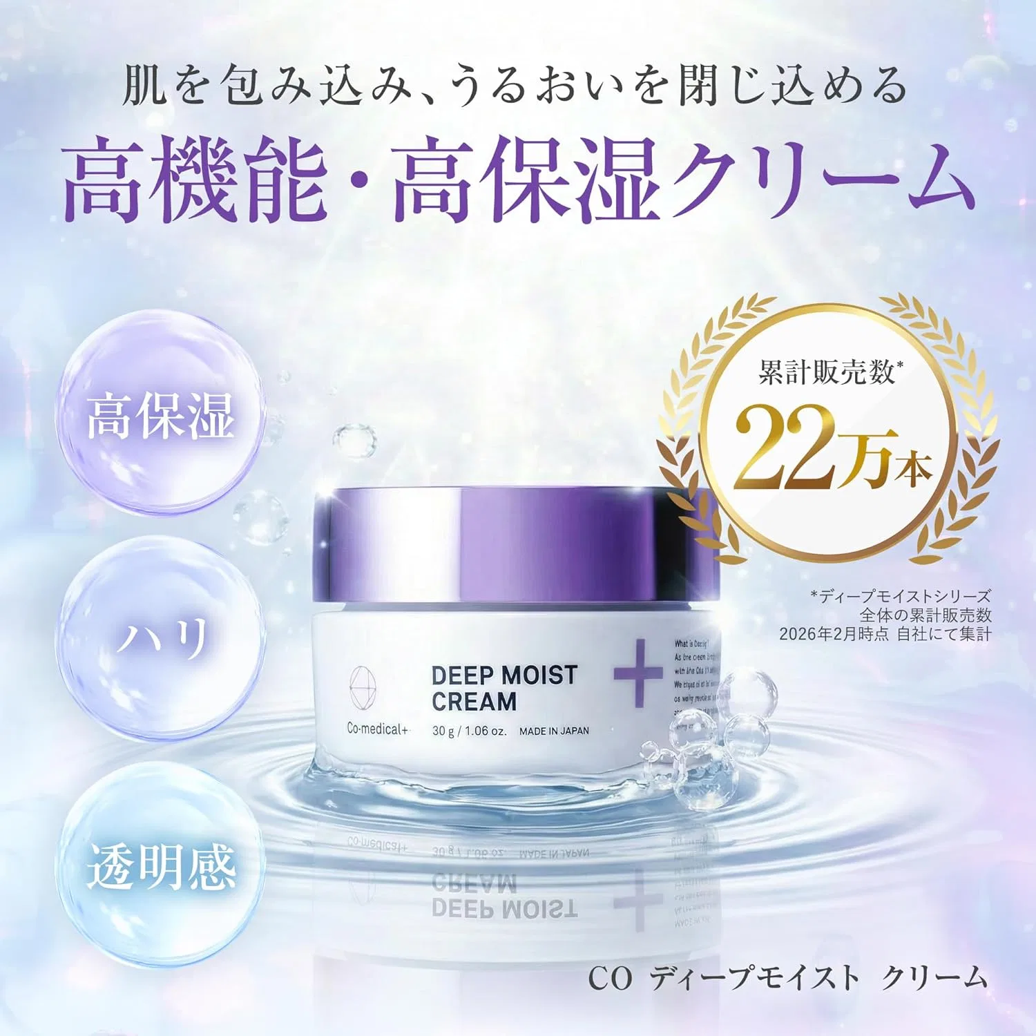 Крем для лица Co-Medical+ — Дневной Deep Moist Cream, 30 г — фото 2