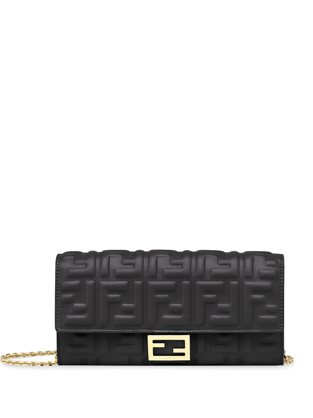 

Кошелек Baguette на цепочке FENDI, черный