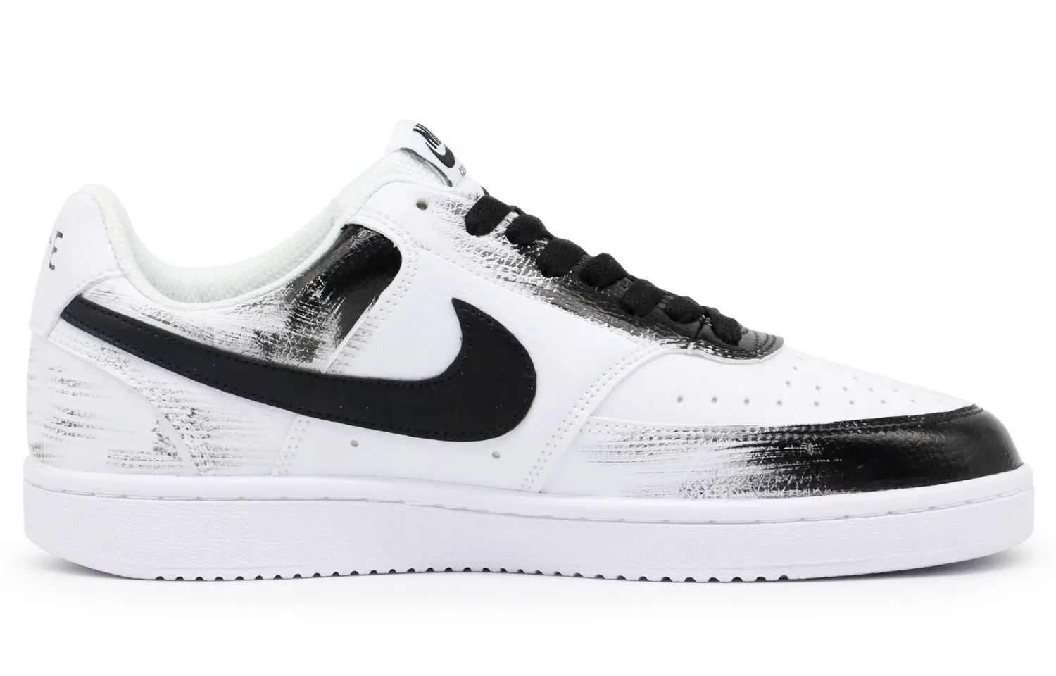 Скейтбордические кроссовки Nike Court Vision 1 Black White — фото 4
