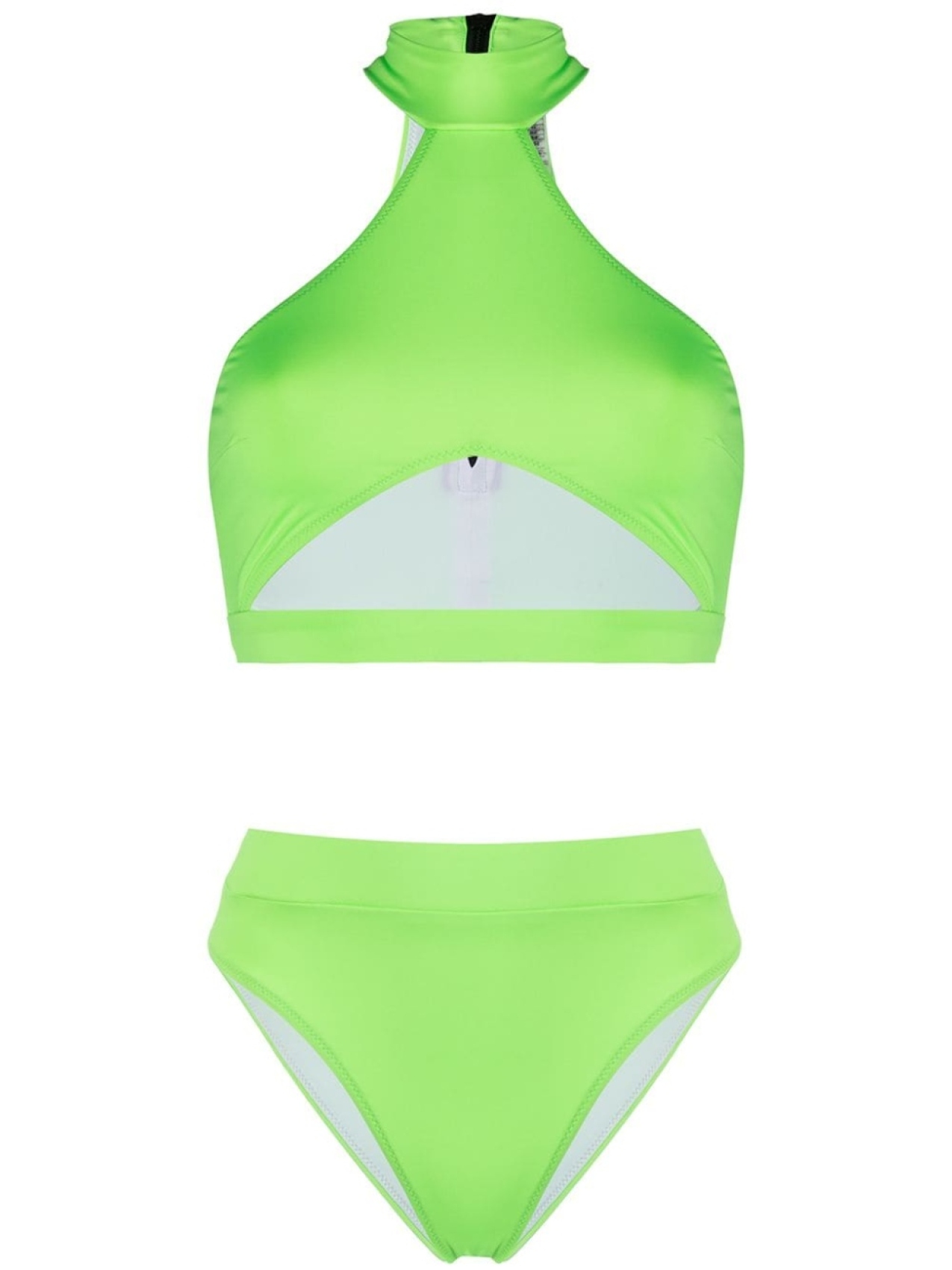 

Noire Swimwear бикини Bahamas с вырезом, зеленый