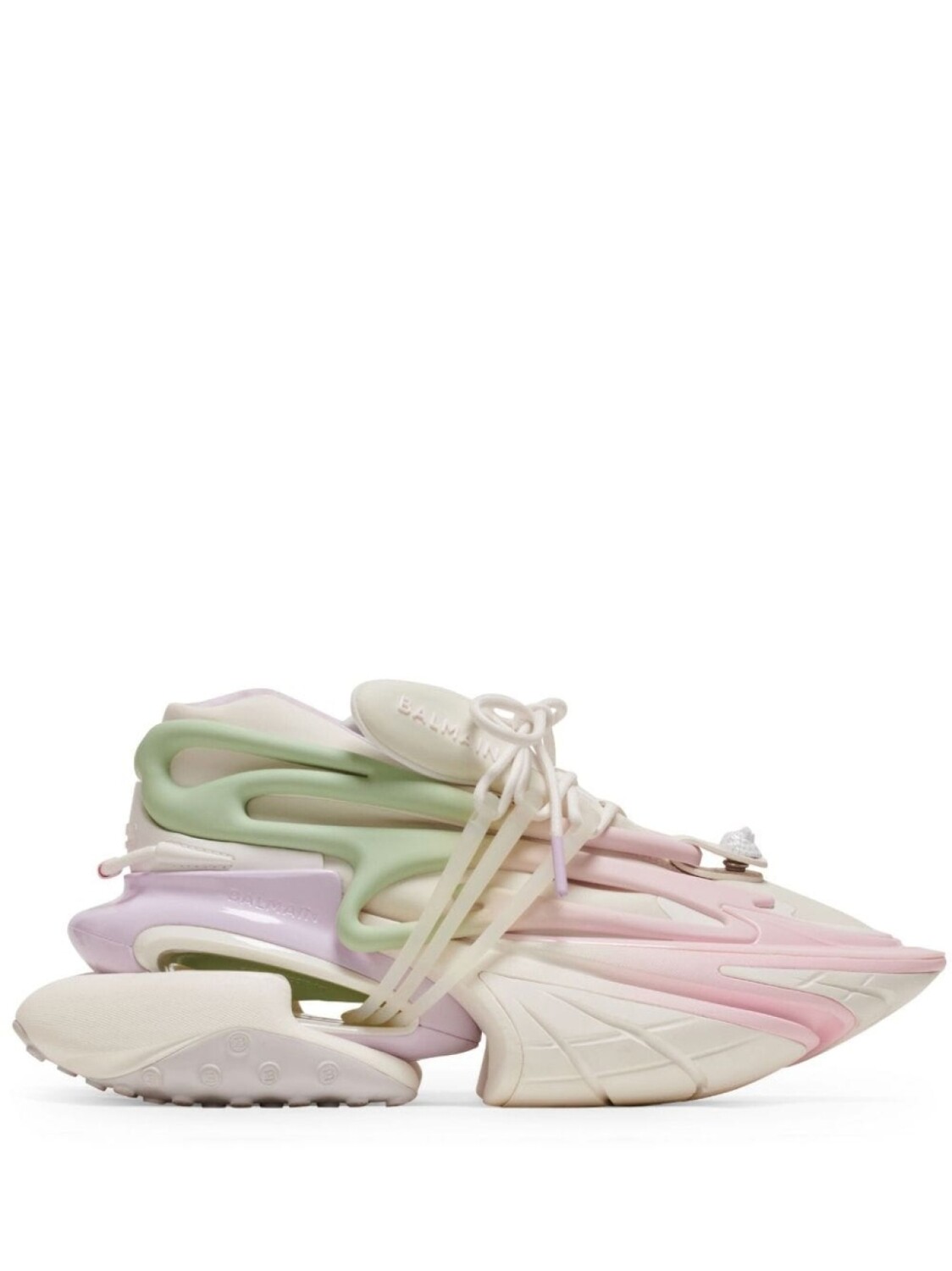 

Кроссовки Balmain Unicorn with Inserts CN1VF724KNLP, белый/мультиколор