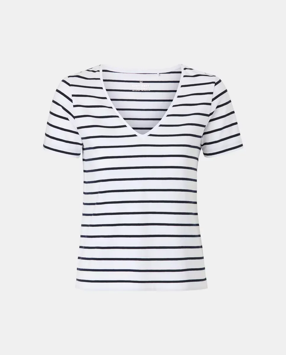 

Женская футболка с круглым вырезом и короткими рукавами Easy Wear, белый