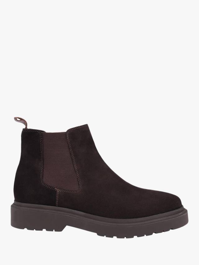 

Кожаные ботинки челси от финсбери Jones Bootmaker, темно-коричневый