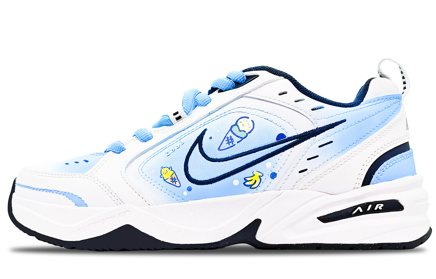 

Кроссовки женские Air Monarch 4 Chunky Low-top Blue Nike
