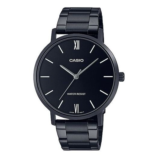 

Часы Casio Dress Classic Minimalistic Analog Steel Strap Watch 'Black', черный