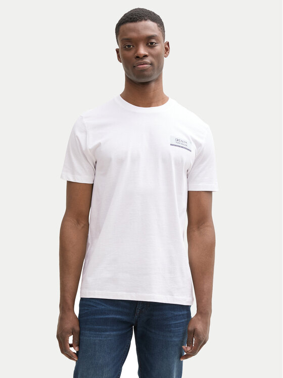 

Футболка обычного кроя 1043491 Tom Tailor Denim, белый