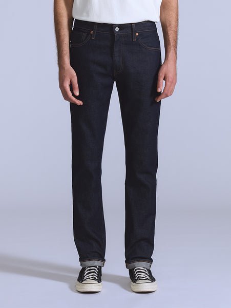 Джинсы BLUETAB 511 Slim Fit, темно-синие, произведено в Японии Levi's, Dark Indigo - Worn In