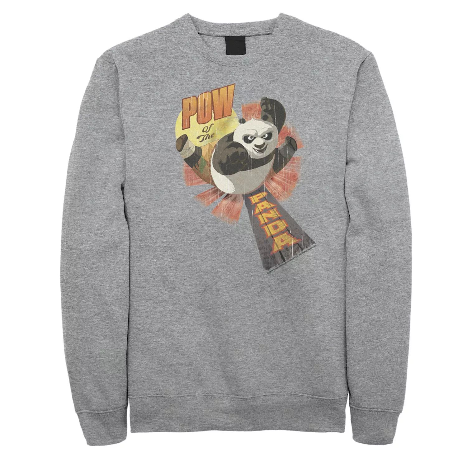 

Мужская толстовка с портретом Kung Fu Panda Pow Of The Panda Action Pose Licensed Character