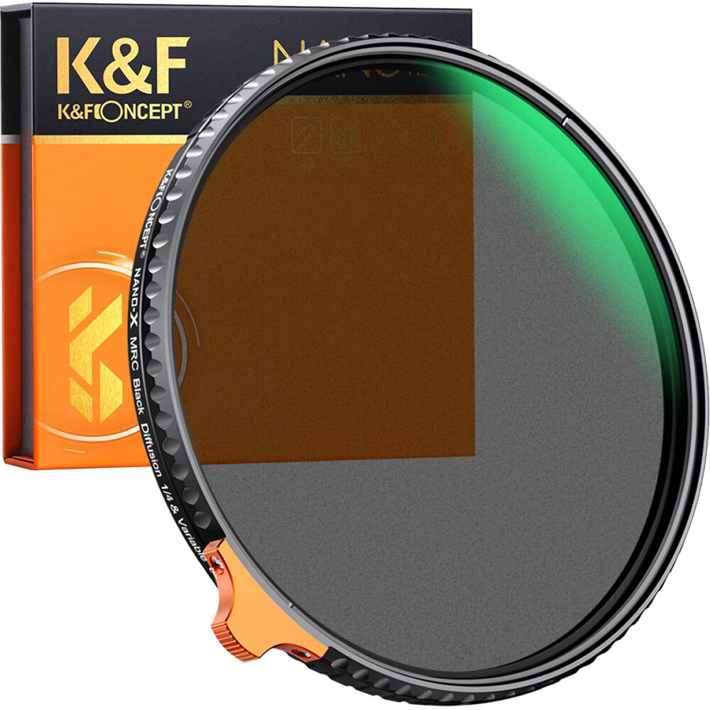 

Фильтр K&F Concept 55mm Black Mist 1/4 with ND2-ND32 KF01.1810