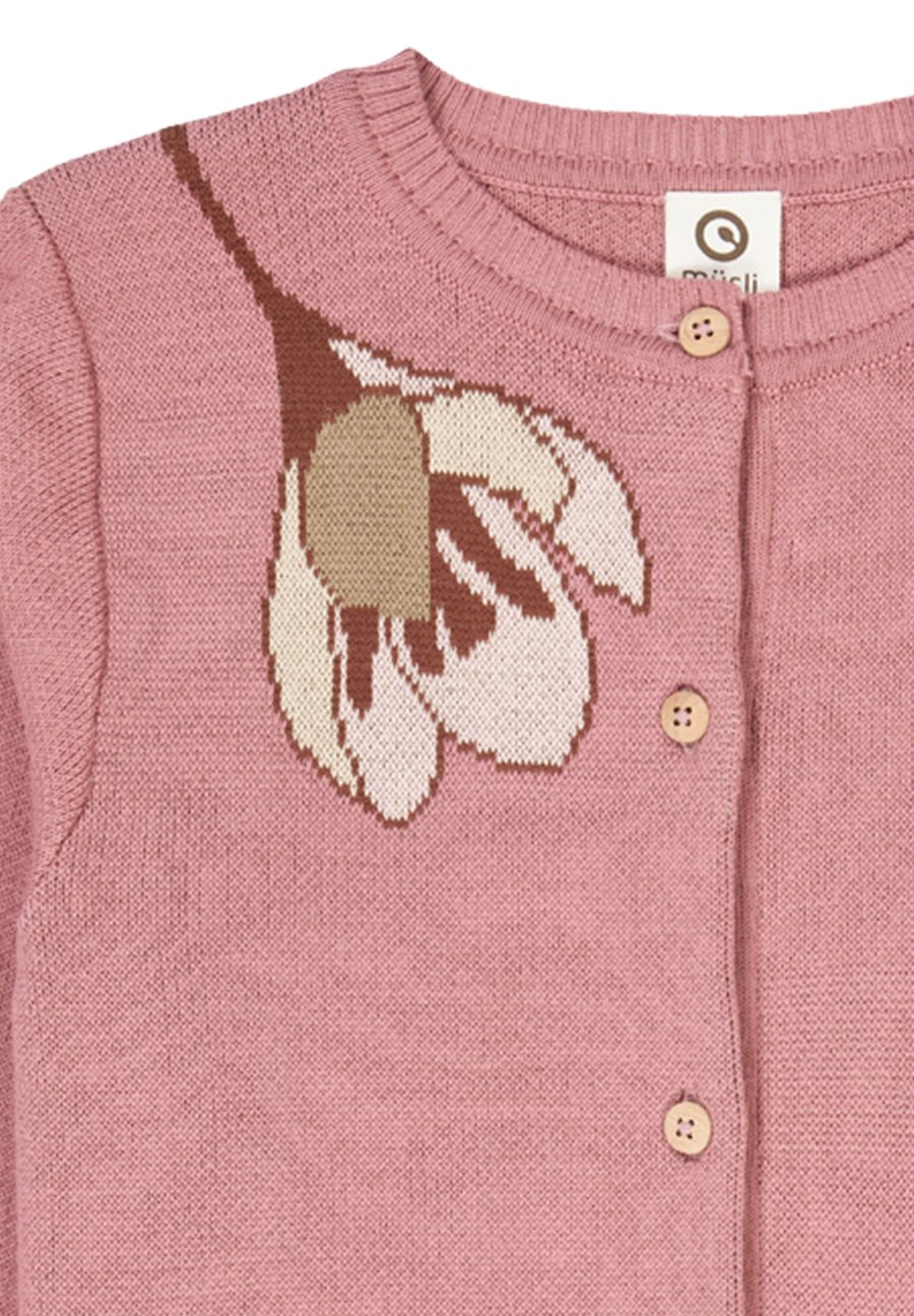 Кардиган Müsli by GREEN COTTON Cardigan, Nostalgia Rose/Light Pink — фото 3