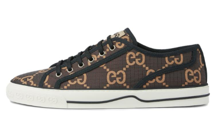 

Кроссовки Tennis 1977 Low 'GG Monogram Ebony Beige' GUCCI, коричневый