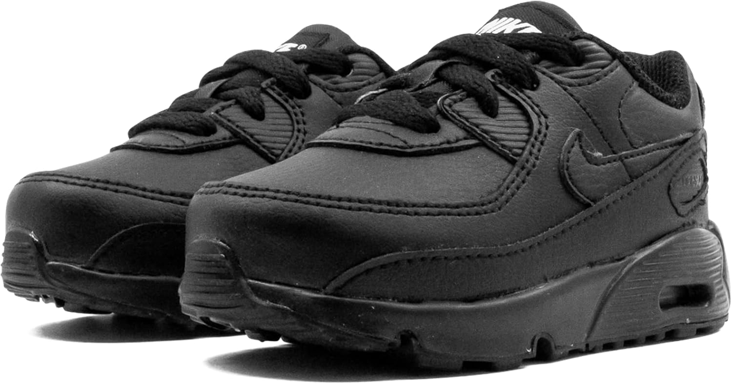 Кроссовки Nike Kid's Air Max 90 LTR, черный/красный — фото 2