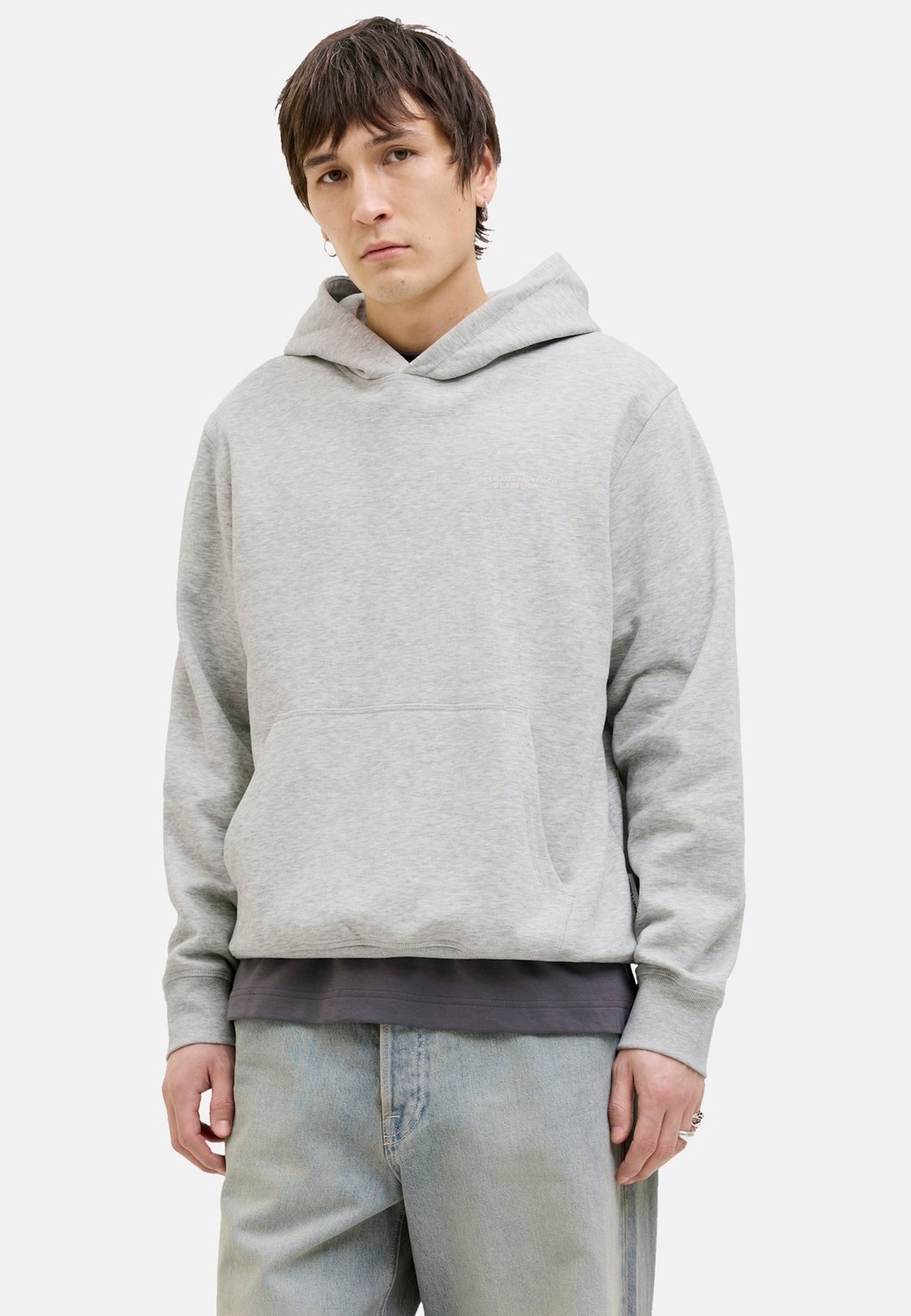 

Толстовка INTERLUDE - Hoodie Jack & Jones, серый