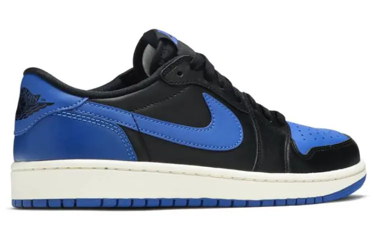 Кроссовки Jordan Air Jordan 1 Basketball, черный/синий/белый — фото 4