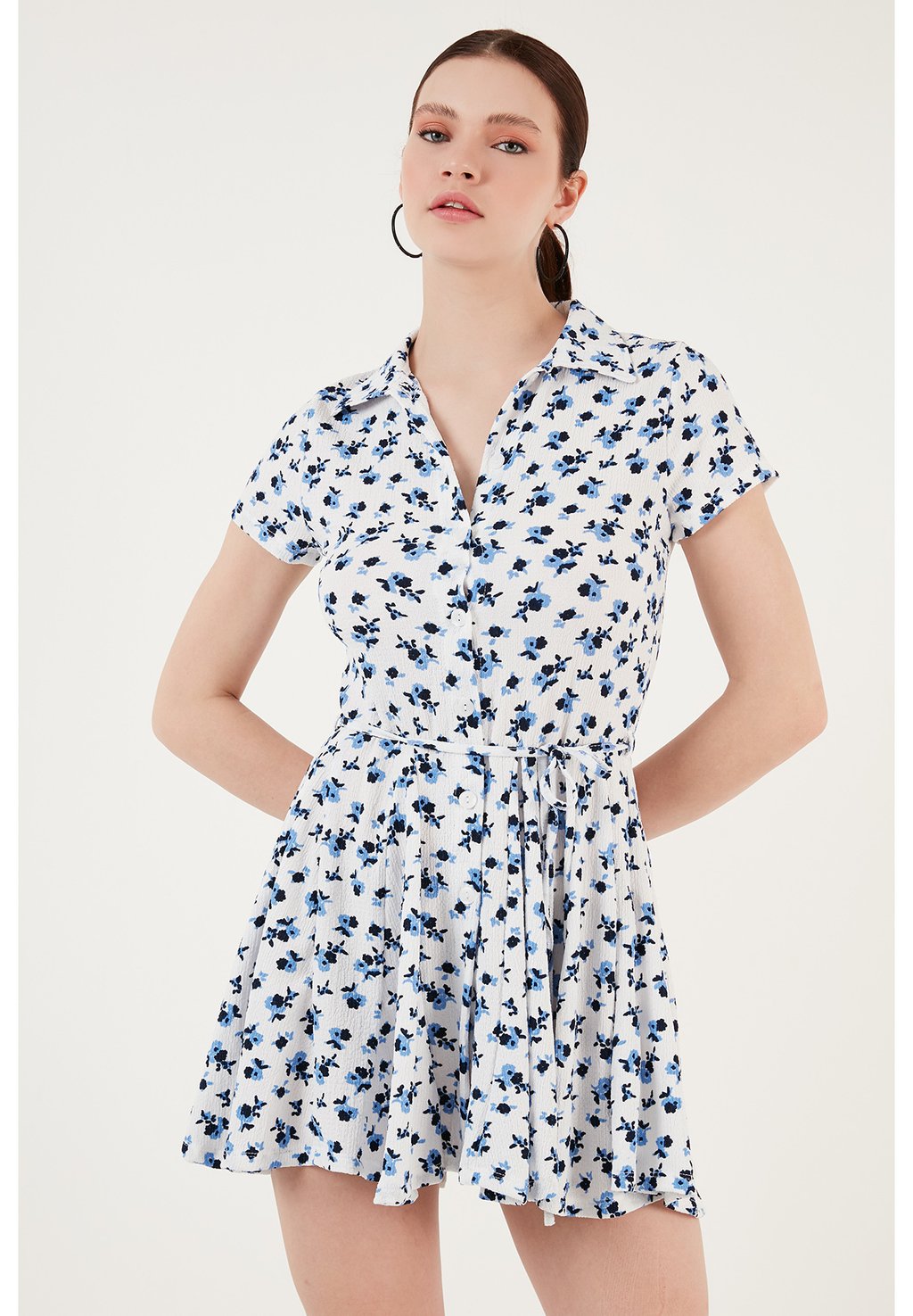 

Платье-рубашка REGULAR FIT LELA, белый