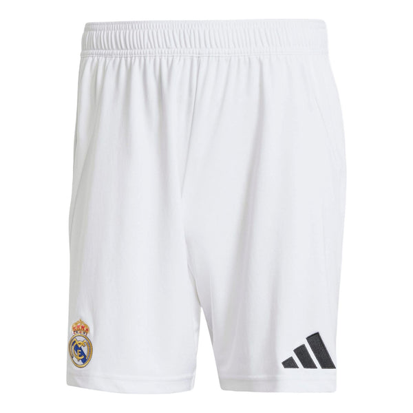 

Шорты real madrid 24 25 домашние футбольные шорты азиатские размеры Adidas, белый