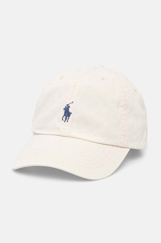

Хлопковая бейсболка Polo Ralph Lauren, бежевый