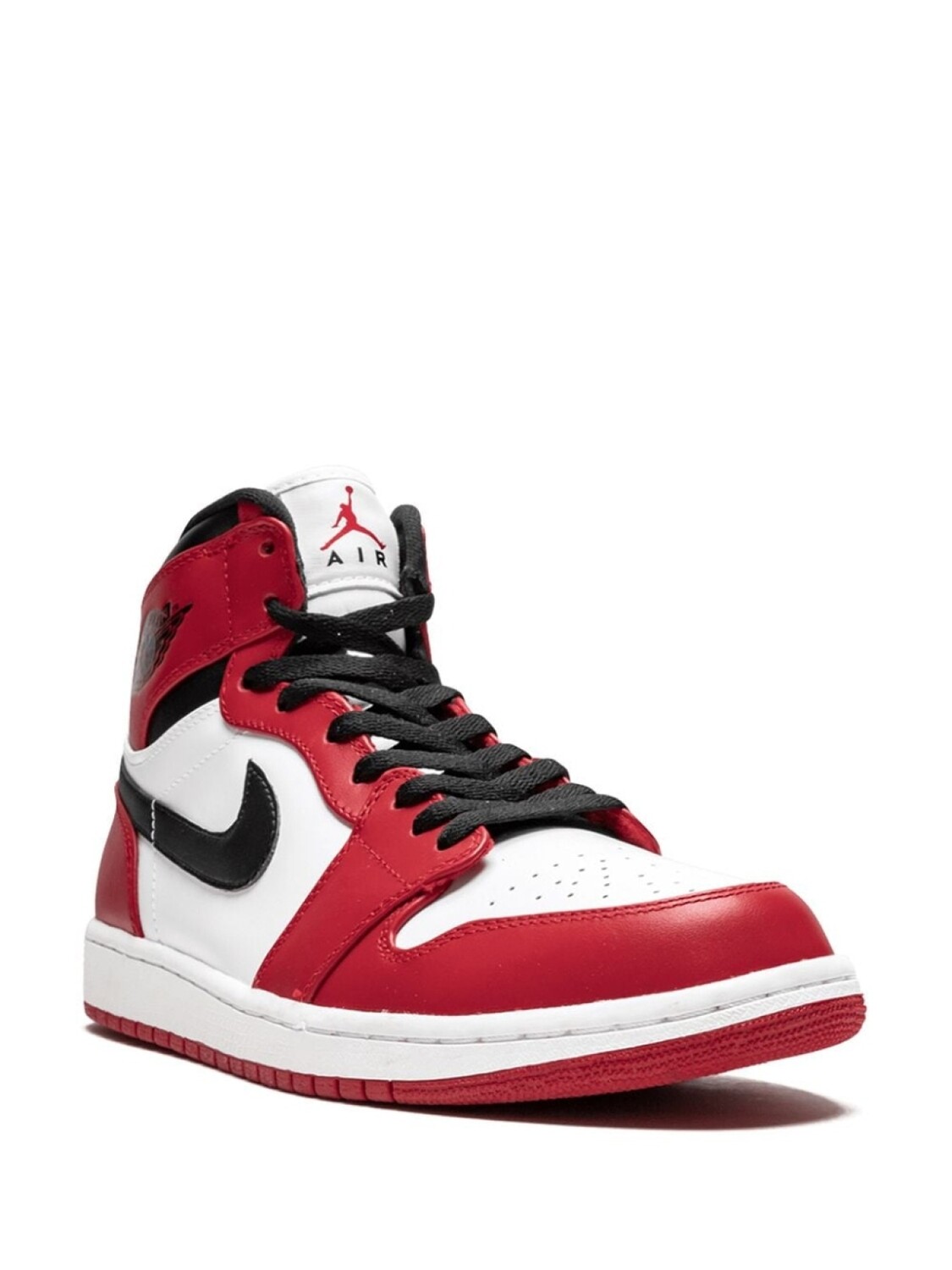 Кроссовки Jordan Air Jordan 1 Retro High, белый/черный/красный — фото 2