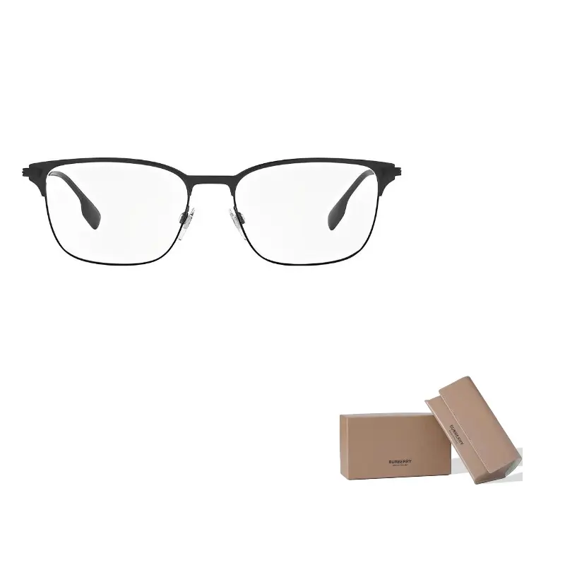

Burberry Мужская оправа для очков квадратная металлическая, Black