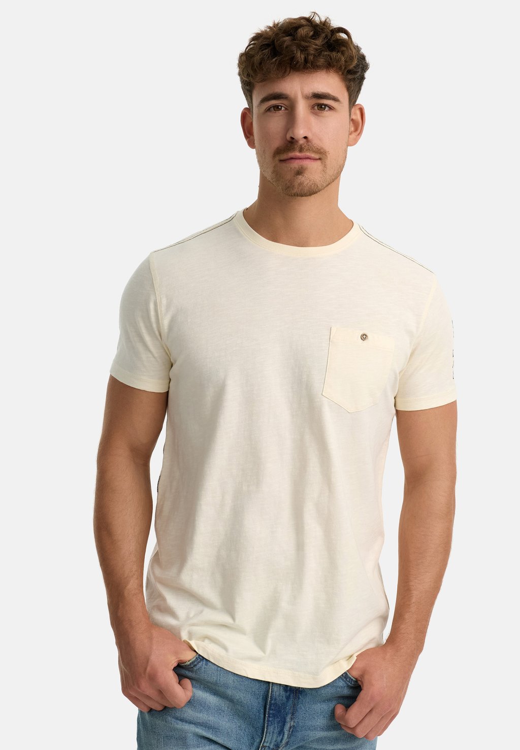 

Футболка с принтом INASBJORN INDICODE JEANS, белый