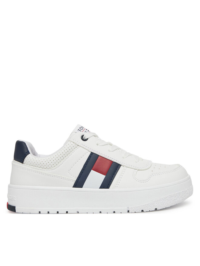 

Кроссовки Flag Low Cut Velcro Sneaker T3X9-33859-1355 S Tommy Hilfiger, белый