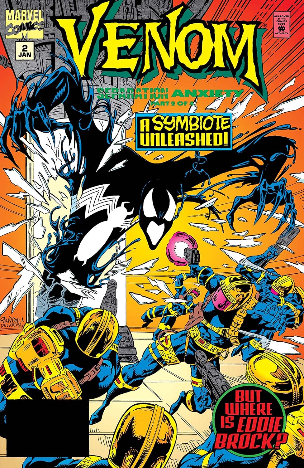 

Venom (Separation Anxiety) A Symbiote Unleashed, But Where is Eddie Brock Part 2 of 4 (Marvel Comics)