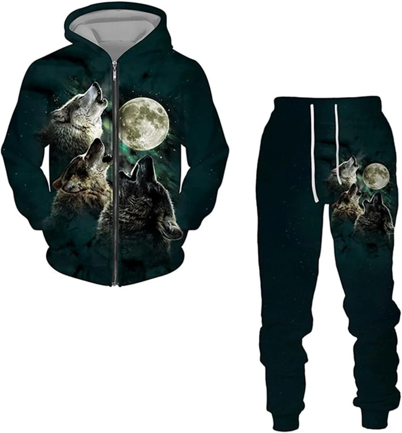 Спортивный костюм Wolf3, мужской, полиэстер, 5XL