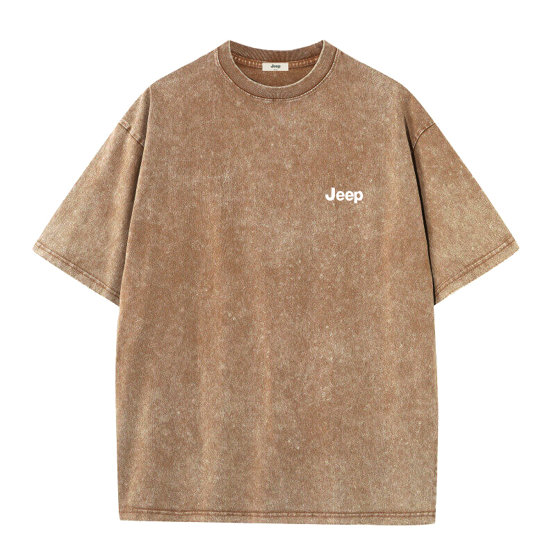 

Футболка Unisex Crew Neck Moderate Heavyweight Jeep, coffee