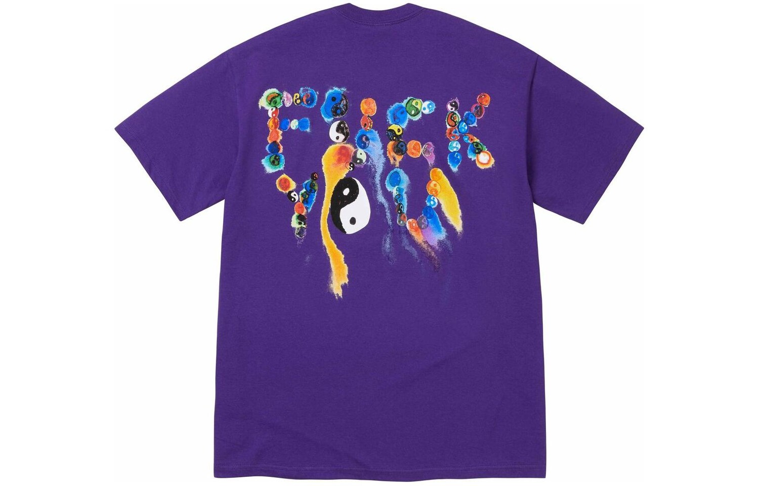

Футболка Supreme Yin Yang с принтом, белый