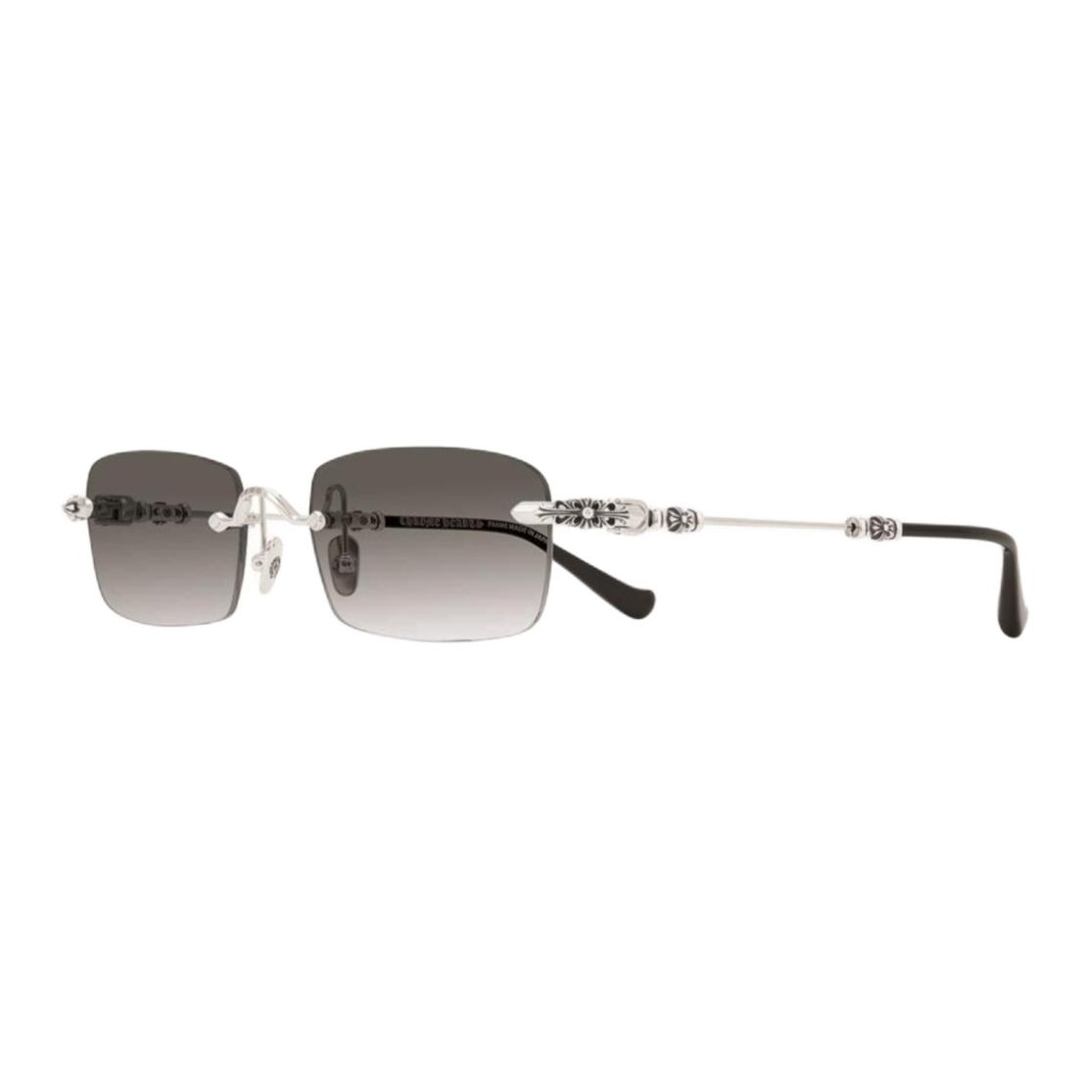 

Chrome Hearts Прямоугольные солнцезащитные очки мужские Silver