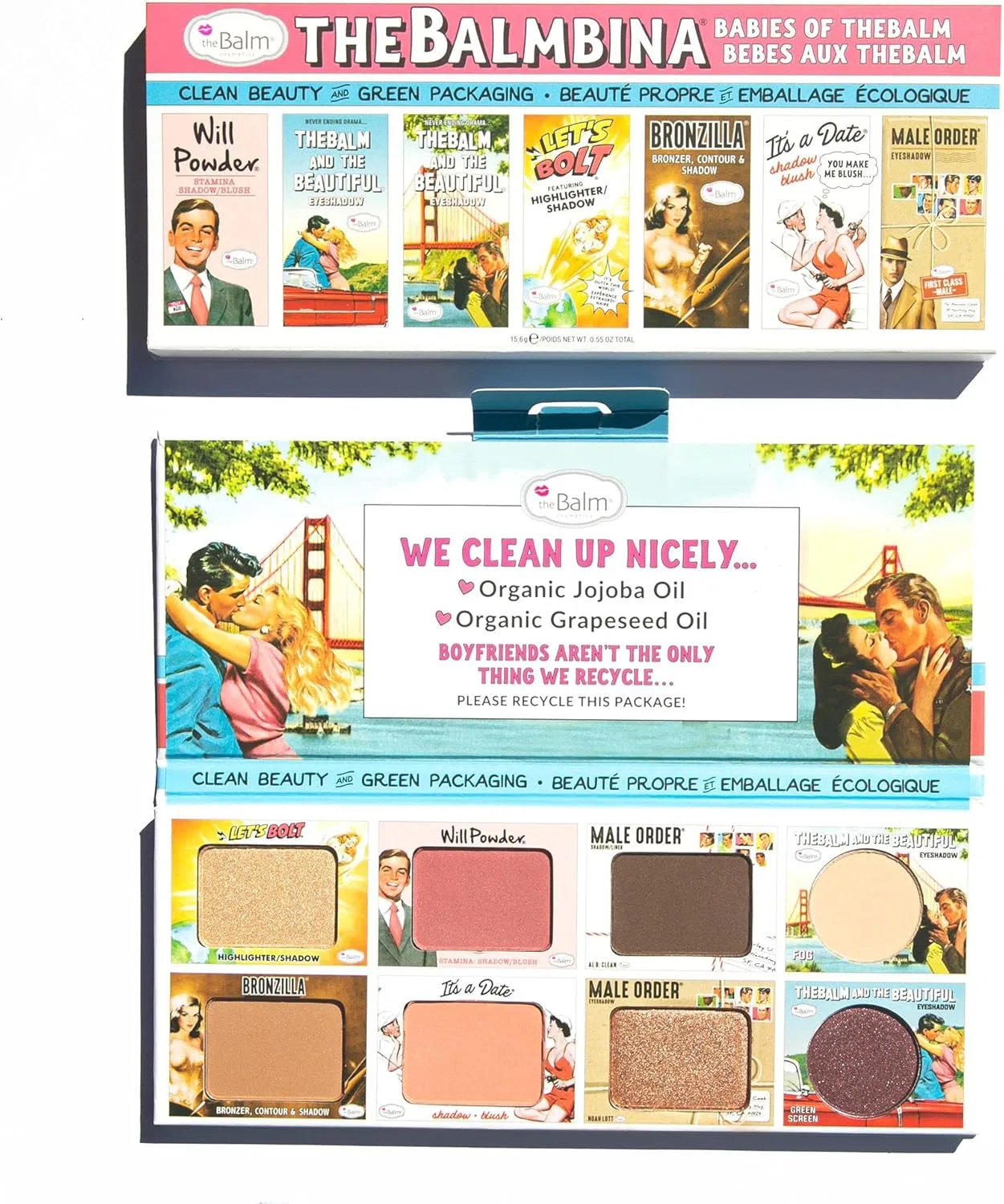 Палетка для лица theBalm theBalmbina 4.5 oz