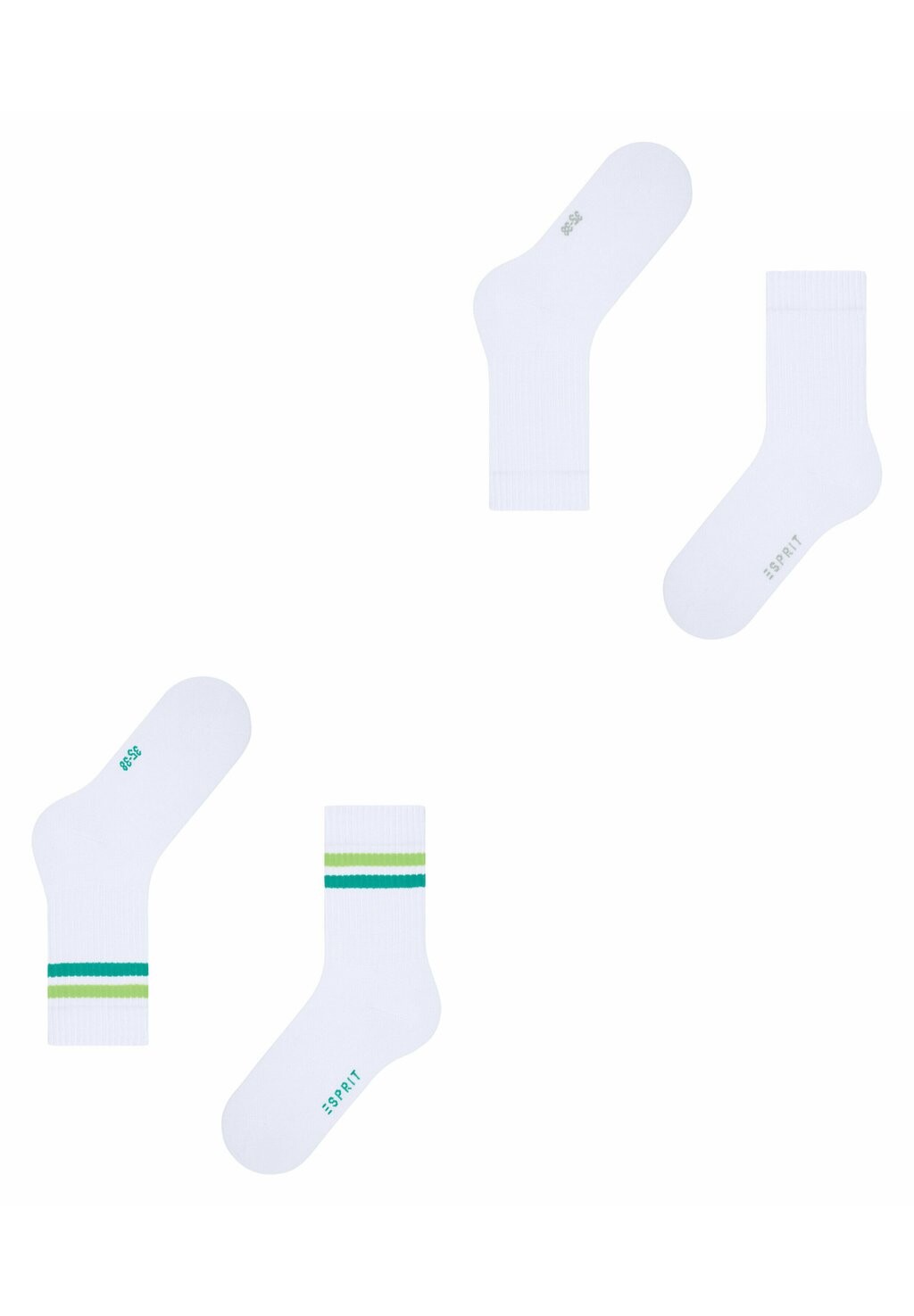 

Носки 2-PACK Esprit, цвет raw white