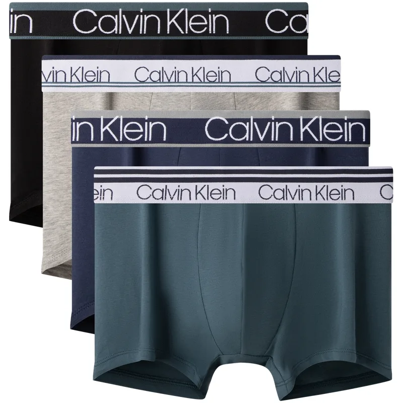 Мужские трусы 4 шт Calvin Klein, UB1-Space Black — фото 3