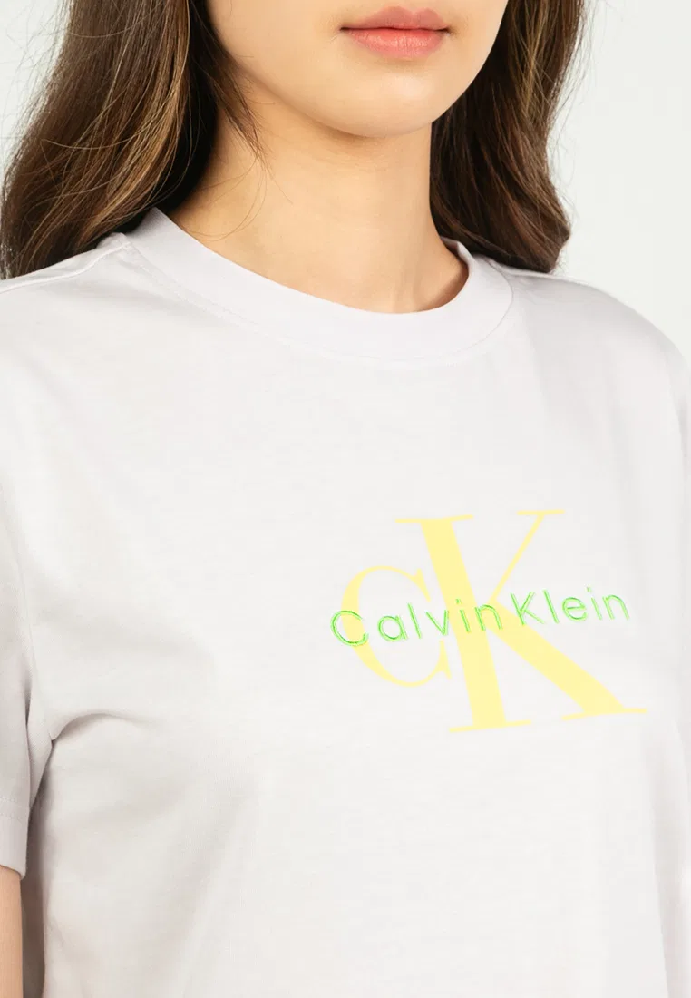 Футболка, классическая, Hero Classic Monologo Tee, Calvin Klein Jeans — фото 3