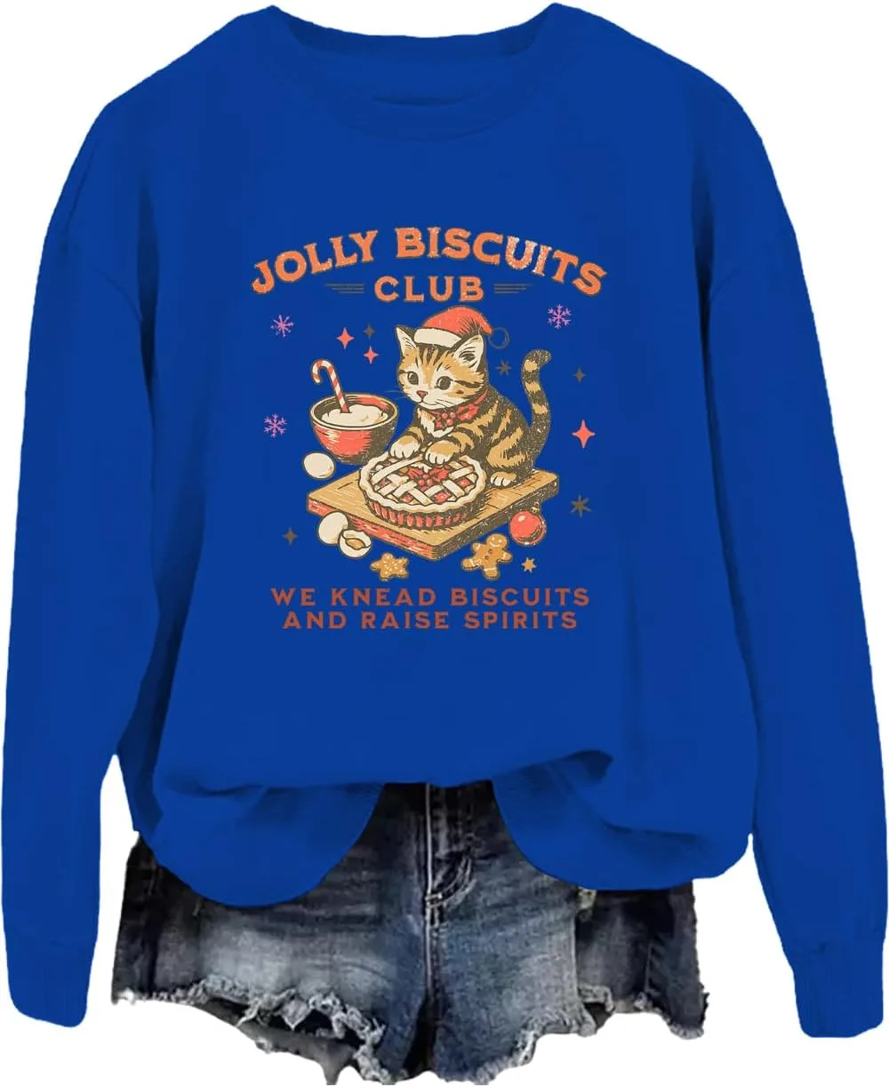 

Толстовка Jolly Biscuits Club Kitty Christmas Cat