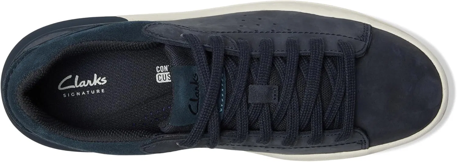 Мужские кроссовки Clarks Courtlite 2 Run, Navy Nubuck — фото 2