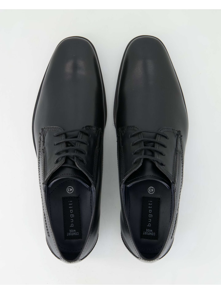 Bugatti shoes Костюм и деловые туфли черного цвета — фото 4