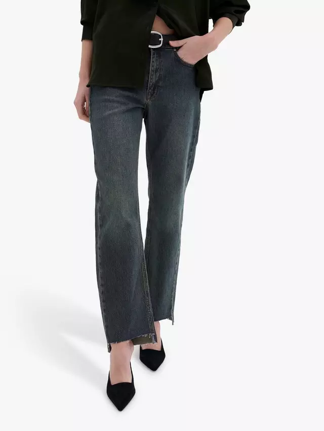 

Джинсы MY ESSENTIAL WARDROBE Dango Bootcut Leg, цвет dark blue dirty wash