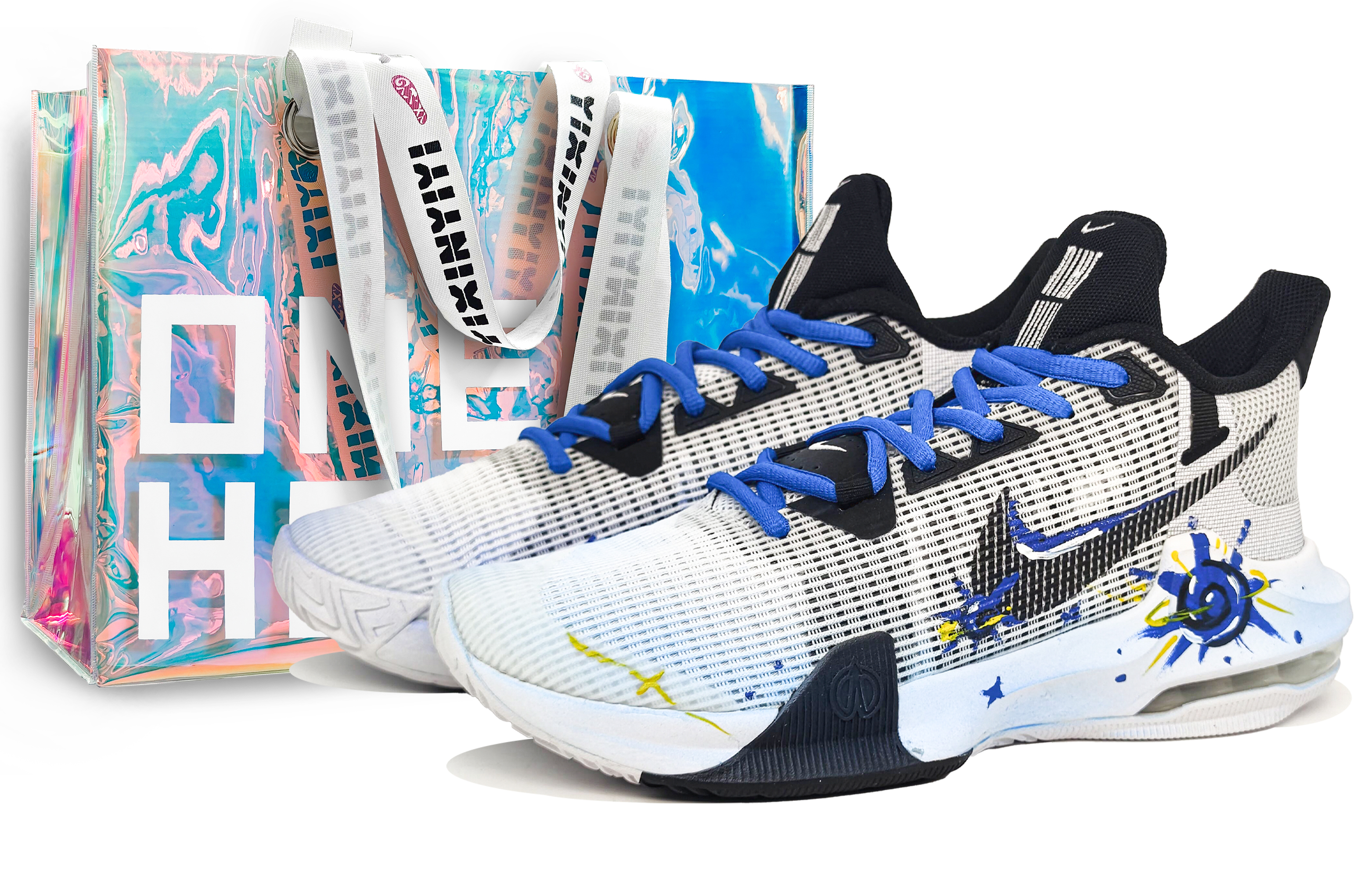 

Баскетбольные кроссовки Air Max Impact 3 с защитой от скольжения, износостойкие, низкие, мужские, цвет "звездная ночь" Nike, Starry Night Blue