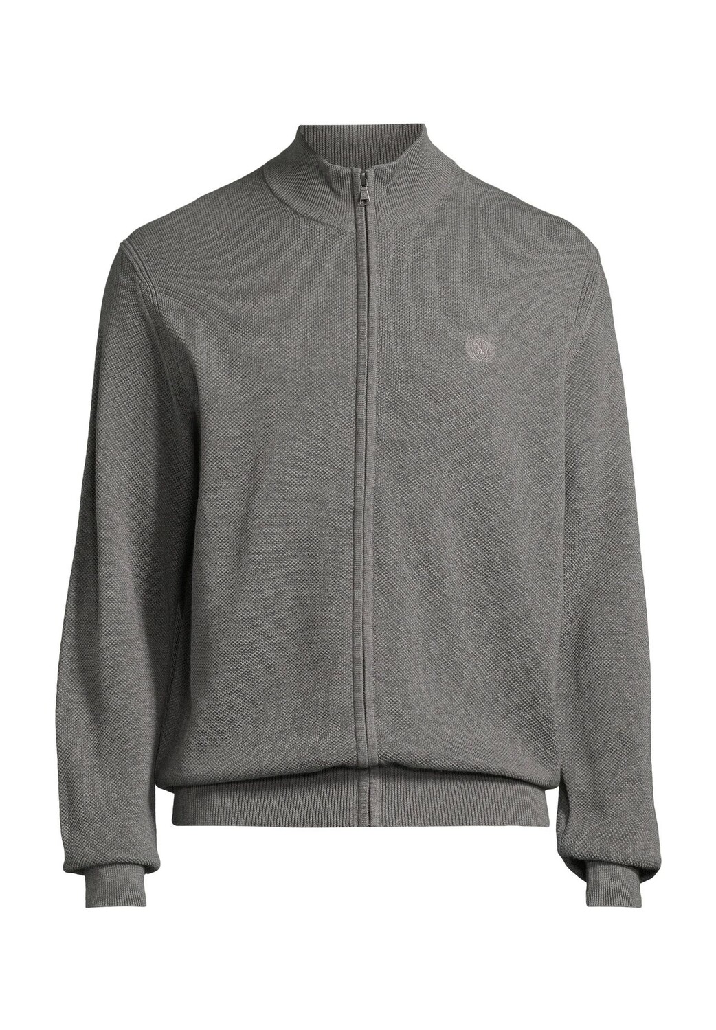 

Кардиган, воротник стойка, молния, мужской DUNMORE, цвет 4 Grey