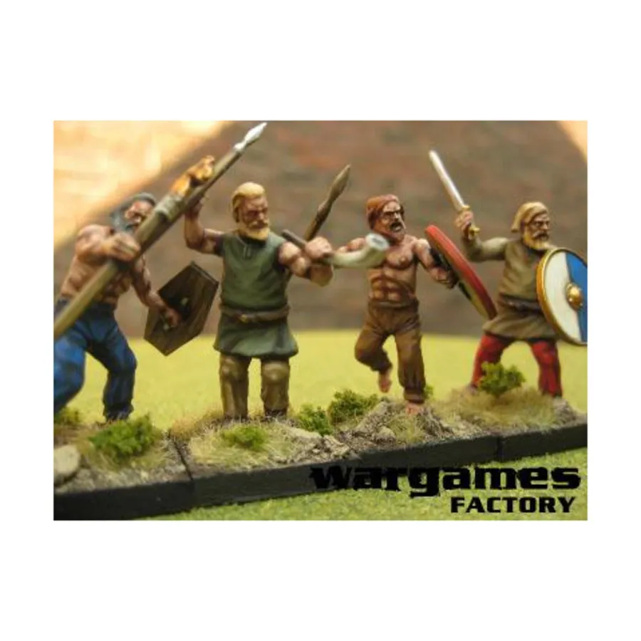 

Мощь Рима - Древний немецкий отряд, Field of Glory & Other Historical Miniatures (Wargames Factory) (28mm)