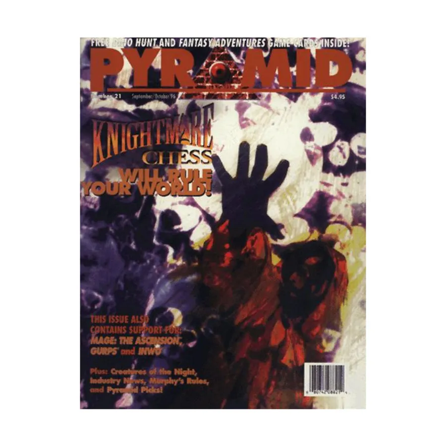 

Журнал #21 "Mage - The Ascension, GURPS, INWO", Pyramid Magazine