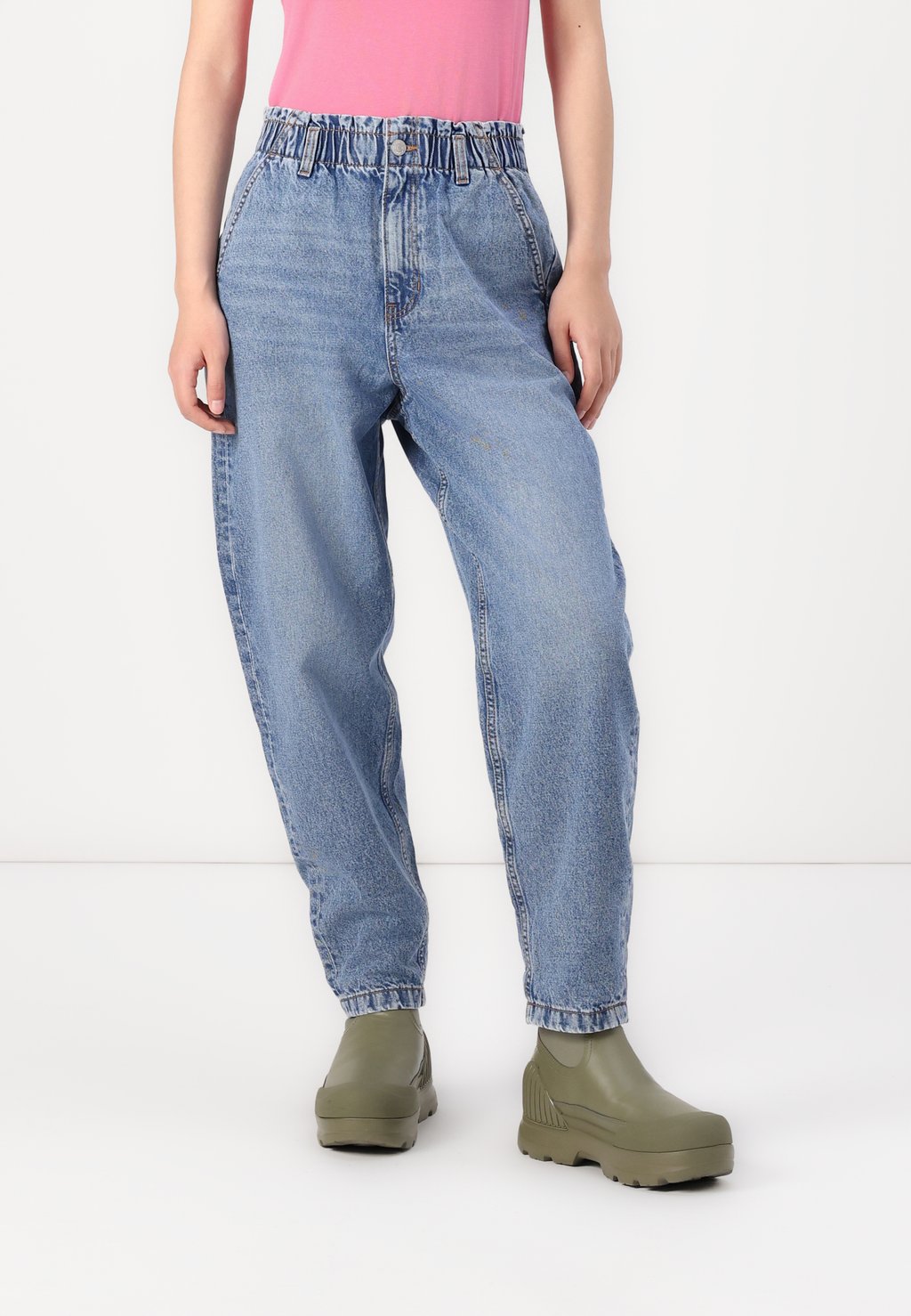

Джинсы прямого покроя PAPERBAG TOM TAILOR DENIM, деним