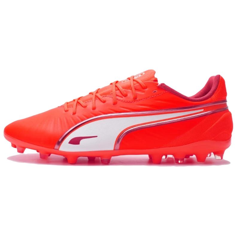 

PUMA Футбольные бутсы King MG Rubber Short Studs Cushioning, мужские, оранжево-красные