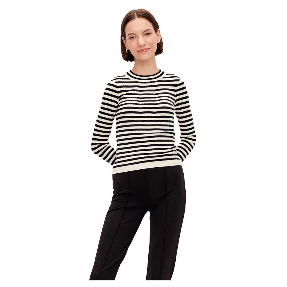 

Свитер Pieces Crista 17115047 O Neck, черный