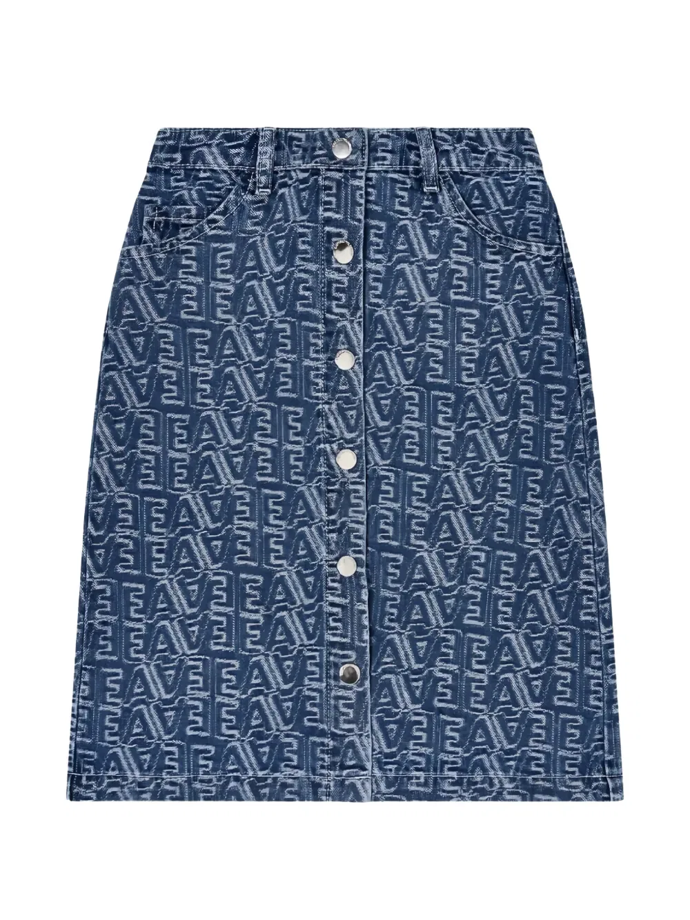 Юбка с логотипом Emporio Armani Kids, синий