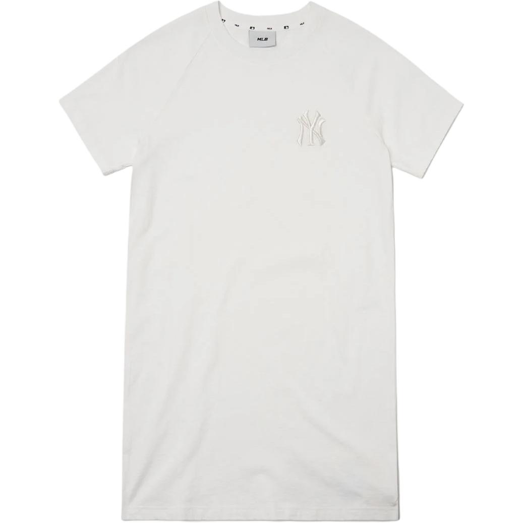 

MLB Нью-Йорк Янкиз платье с короткими рукавами женское white